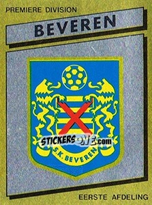 Sticker Armoiries Embleem - Football Belgium 1988-1989 n. 57 - Panini