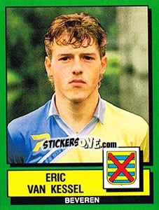 Sticker Eric Van Kessel - Football Belgium 1988-1989 - Panini