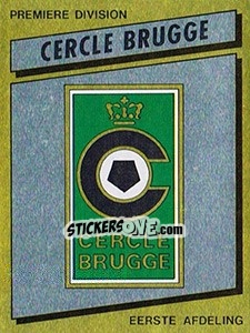 Cromo Armoiries Embleem - Football Belgium 1988-1989 - Panini