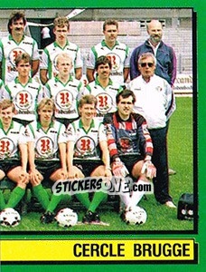 Sticker Equipe/Elftal - Football Belgium 1988-1989 n. 77 - Panini