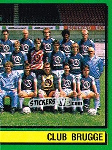 Sticker Equipe/Elftal - Football Belgium 1988-1989 - Panini