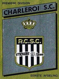 Sticker Armoiries Embleem - Football Belgium 1988-1989 - Panini