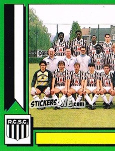Figurina Equipe/Elftal - Football Belgium 1988-1989 n. 112 - Panini