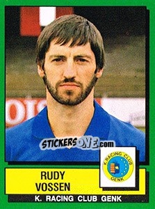 Sticker Rudy Vossen - Football Belgium 1988-1989 - Panini