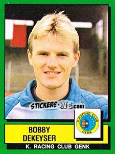 Sticker Bobby Dekeyser - Football Belgium 1988-1989 n. 146 - Panini