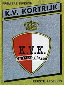 Sticker Armoiries Embleem - Football Belgium 1988-1989 n. 147 - Panini