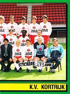 Sticker Equipe/Elftal