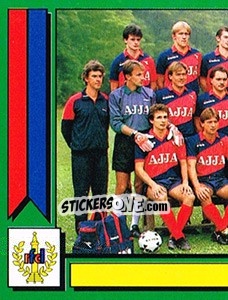 Sticker Equipe/Elftal - Football Belgium 1988-1989 - Panini