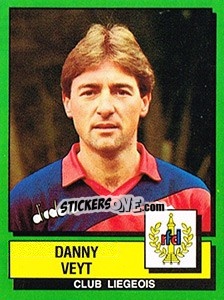 Sticker Danny Veyt - Football Belgium 1988-1989 n. 180 - Panini