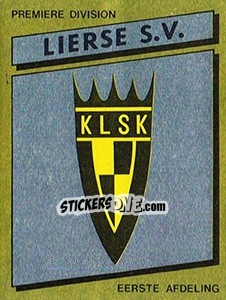 Sticker Armoiries Embleem - Football Belgium 1988-1989 n. 183 - Panini