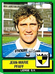 Sticker Jean-Marie Pfaff - Football Belgium 1988-1989 n. 187 - Panini