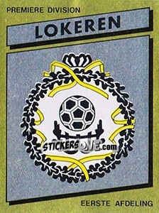 Sticker Armoiries Embleem - Football Belgium 1988-1989 - Panini