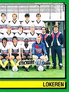 Sticker Equipe/Elftal