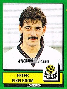 Figurina Peter Eikelboom - Football Belgium 1988-1989 n. 207 - Panini