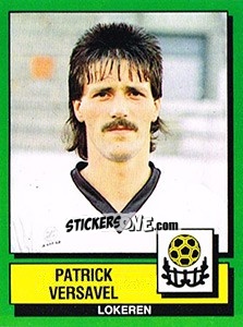 Sticker Patrick Versavel - Football Belgium 1988-1989 - Panini