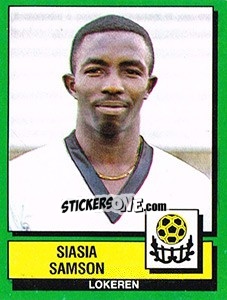 Figurina Siasia Samson - Football Belgium 1988-1989 - Panini
