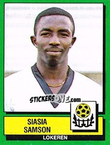Sticker Siasia Samson - Football Belgium 1988-1989 n. 217 - Panini