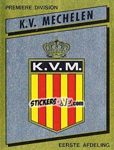 Sticker Armoiries Embleem - Football Belgium 1988-1989 n. 219 - Panini