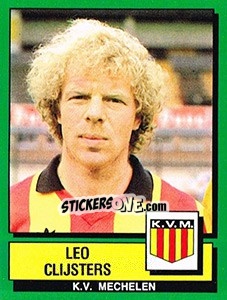 Figurina Leo Clijsters - Football Belgium 1988-1989 n. 226 - Panini