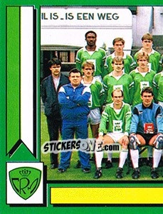 Sticker Equipe/Elftal