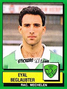 Figurina Eyal Beglaubter - Football Belgium 1988-1989 - Panini