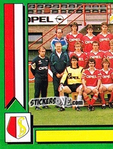 Sticker Equipe/Elftal - Football Belgium 1988-1989 - Panini