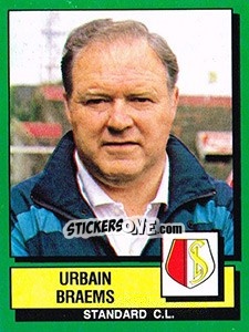 Cromo Urbain Braems - Football Belgium 1988-1989 n. 276 - Panini