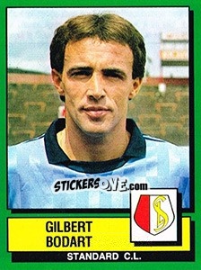 Figurina Gilbert Bodart - Football Belgium 1988-1989 - Panini