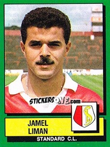 Figurina Jamel Liman - Football Belgium 1988-1989 - Panini