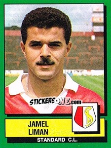 Cromo Jamel Liman - Football Belgium 1988-1989 n. 289 - Panini