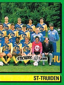 Figurina Equipe/Elftal - Football Belgium 1988-1989 - Panini