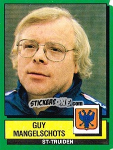 Sticker Guy Mangelschots - Football Belgium 1988-1989 n. 294 - Panini