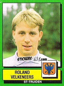 Sticker Roland Velkeneers - Football Belgium 1988-1989 - Panini