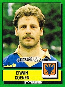 Sticker Erwin Coenen - Football Belgium 1988-1989 - Panini