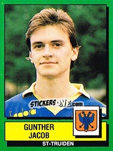 Sticker Gunther Jacob - Football Belgium 1988-1989 n. 304 - Panini