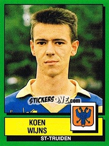 Cromo Koen Wijns - Football Belgium 1988-1989 - Panini