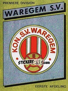 Sticker Armoiries Embleem - Football Belgium 1988-1989 - Panini