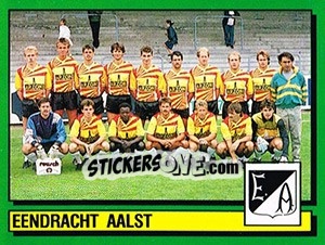 Cromo Equipe/Elftal - Football Belgium 1988-1989 - Panini