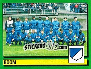 Figurina Equipe/Elftal - Football Belgium 1988-1989 - Panini