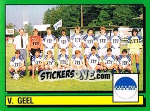 Sticker Equipe/Elftal - Football Belgium 1988-1989 n. 336 - Panini