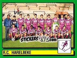 Sticker Equipe/Elftal - Football Belgium 1988-1989 n. 341 - Panini