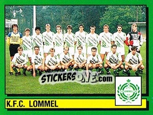 Sticker Equipe/Elftal - Football Belgium 1988-1989 n. 344 - Panini
