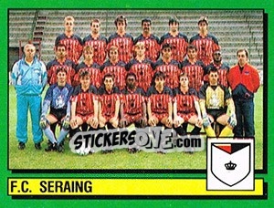 Sticker Equipe/Elftal - Football Belgium 1988-1989 n. 345 - Panini
