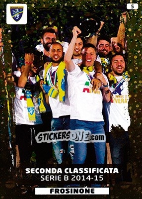 Sticker Frosinone - Calciatori 2015-2016. Adrenalyn XL n. 5 - Panini