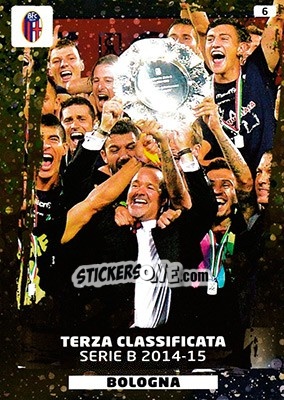 Sticker Bologna - Calciatori 2015-2016. Adrenalyn XL n. 6 - Panini