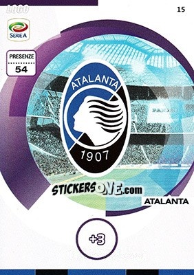 Sticker Logo - Calciatori 2015-2016. Adrenalyn XL n. 15 - Panini