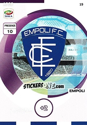 Sticker Logo - Calciatori 2015-2016. Adrenalyn XL n. 19 - Panini