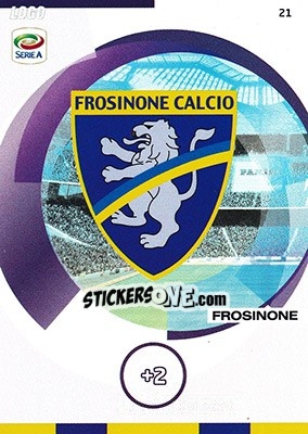 Sticker Logo - Calciatori 2015-2016. Adrenalyn XL n. 21 - Panini