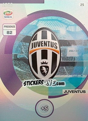 Sticker Logo - Calciatori 2015-2016. Adrenalyn XL n. 25 - Panini