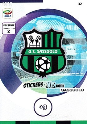 Sticker Logo - Calciatori 2015-2016. Adrenalyn XL n. 32 - Panini